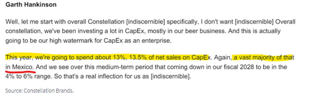 More Commentary by Constellation Brands