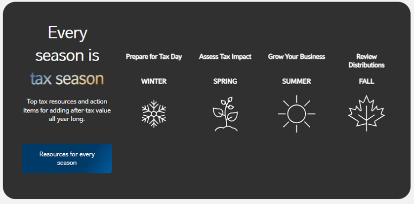 Every Season is Tax Season