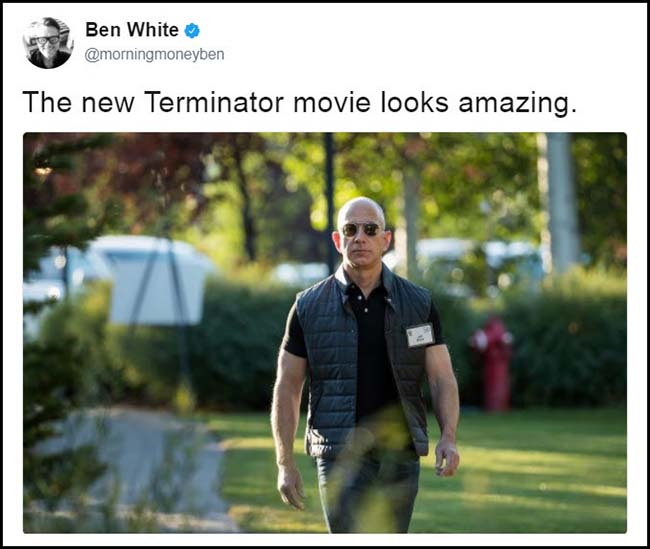 Jeff Bezos Tweet