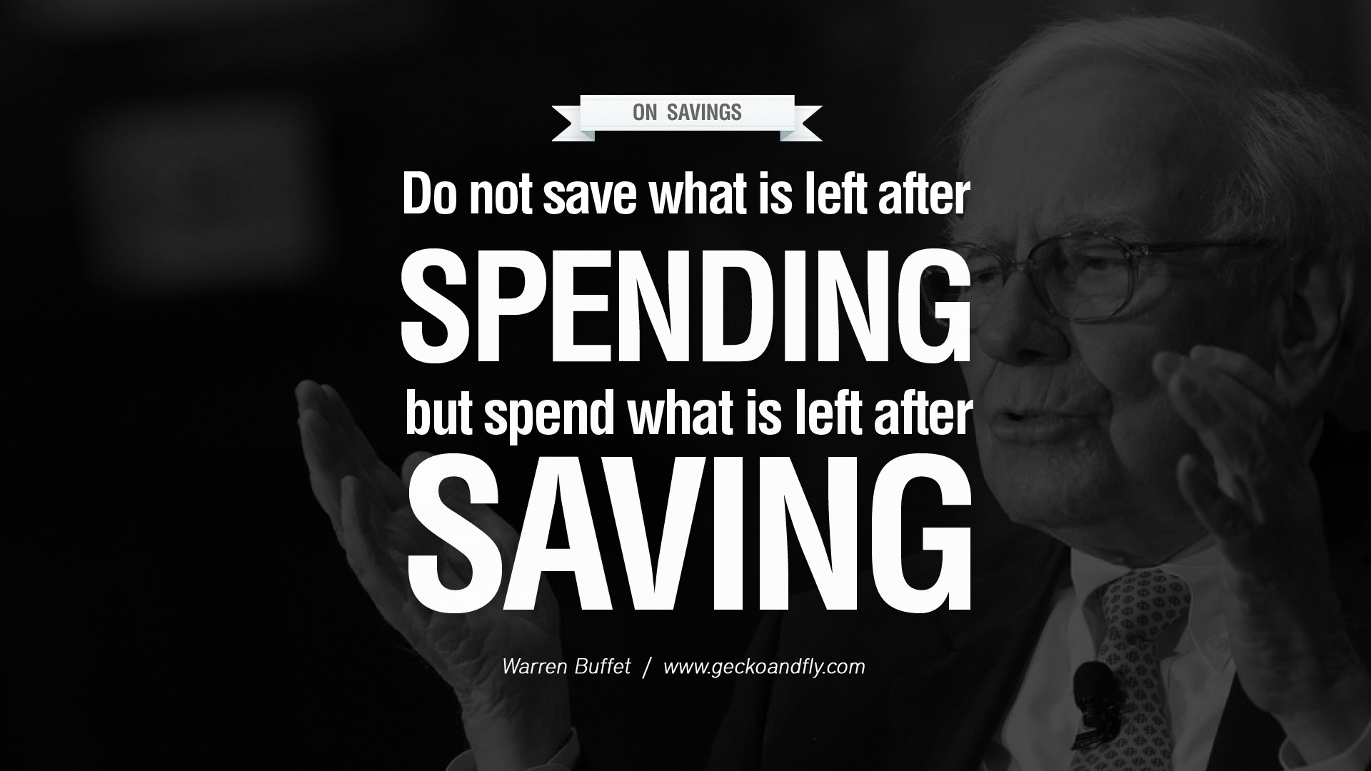 Saving